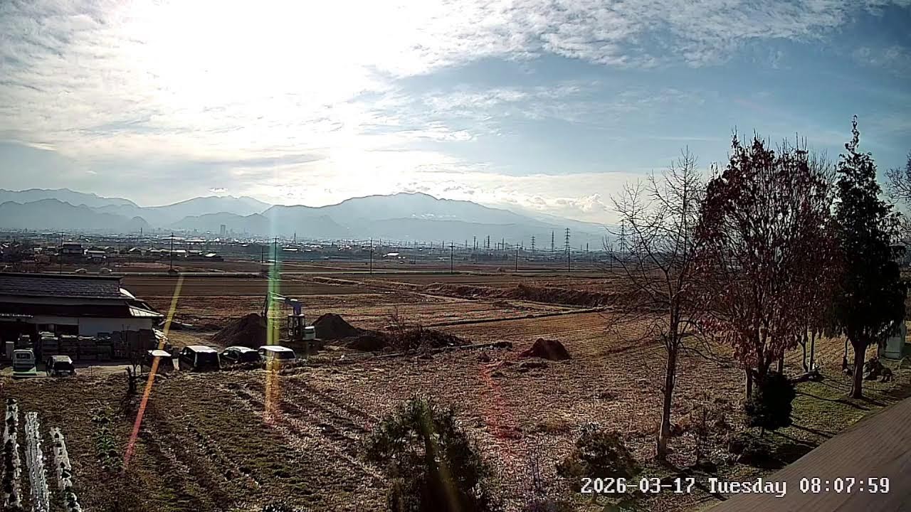 山形県山形市下反田蔵王連峰ライブカメラ Yamagata Yamagatashi Live camera.world.cam
