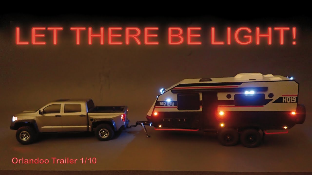 Orlandoo OH32N01 Trailer Build Part 1: Manual + LEDs
