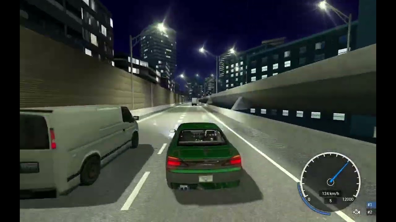 a chill night drive