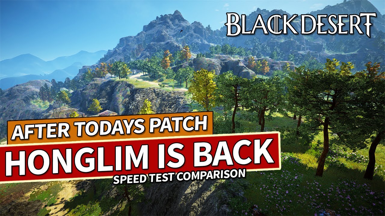 Is Honglim Base Good Again After Todays Patch? | August Comparison Test | Black Desert