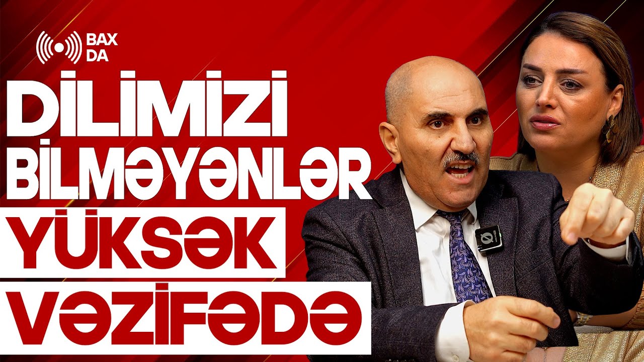 Dilimizi bilməyənlər y&uuml;ksək vəzifədə oturub - Səidə Bəkirqızına Bax Da #5