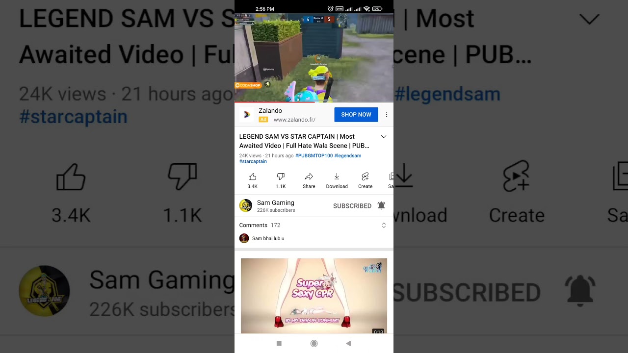 legend sam scammer fake Star captain vedio uploaded on Sam channel