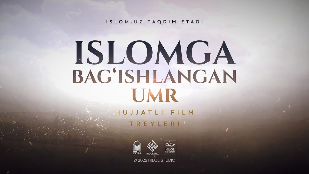 Islomga bag'islangan umr filmining kadr orti saxnalari