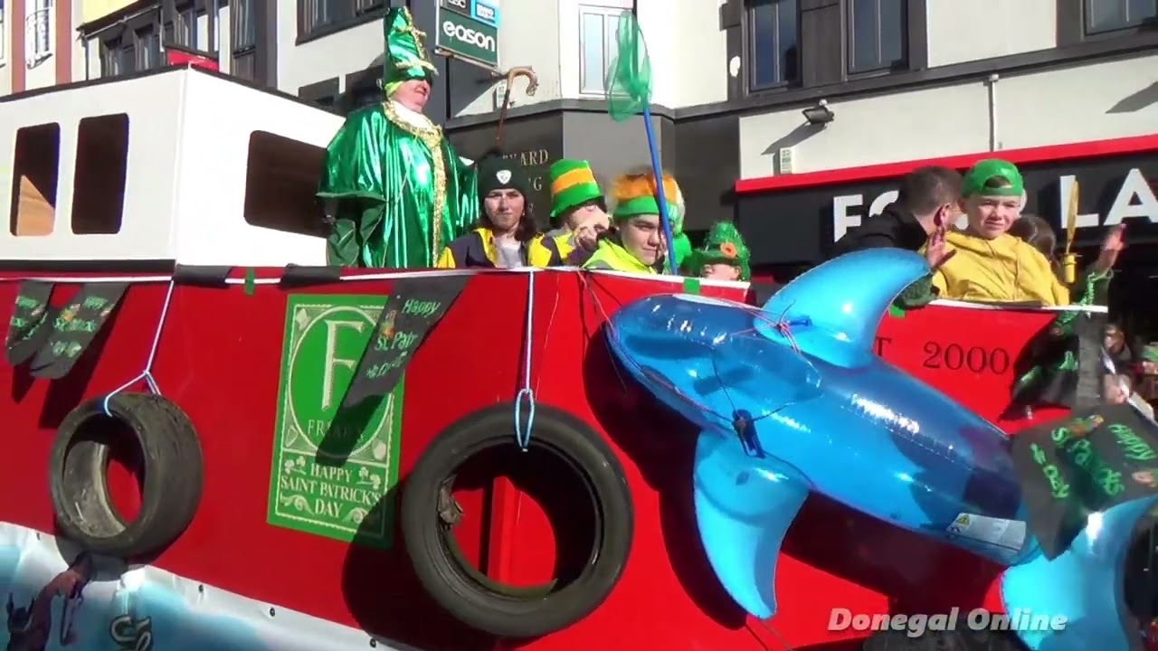 Saint Patricks Day Parade in letterkenny 2022