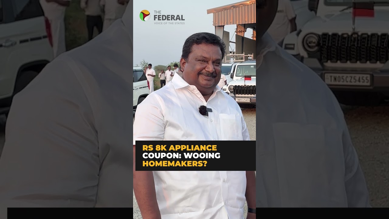 Rs 8,000 appliance coupon: Homemakers targeted? - Rapid fire with TN Minister SS Sivasankar