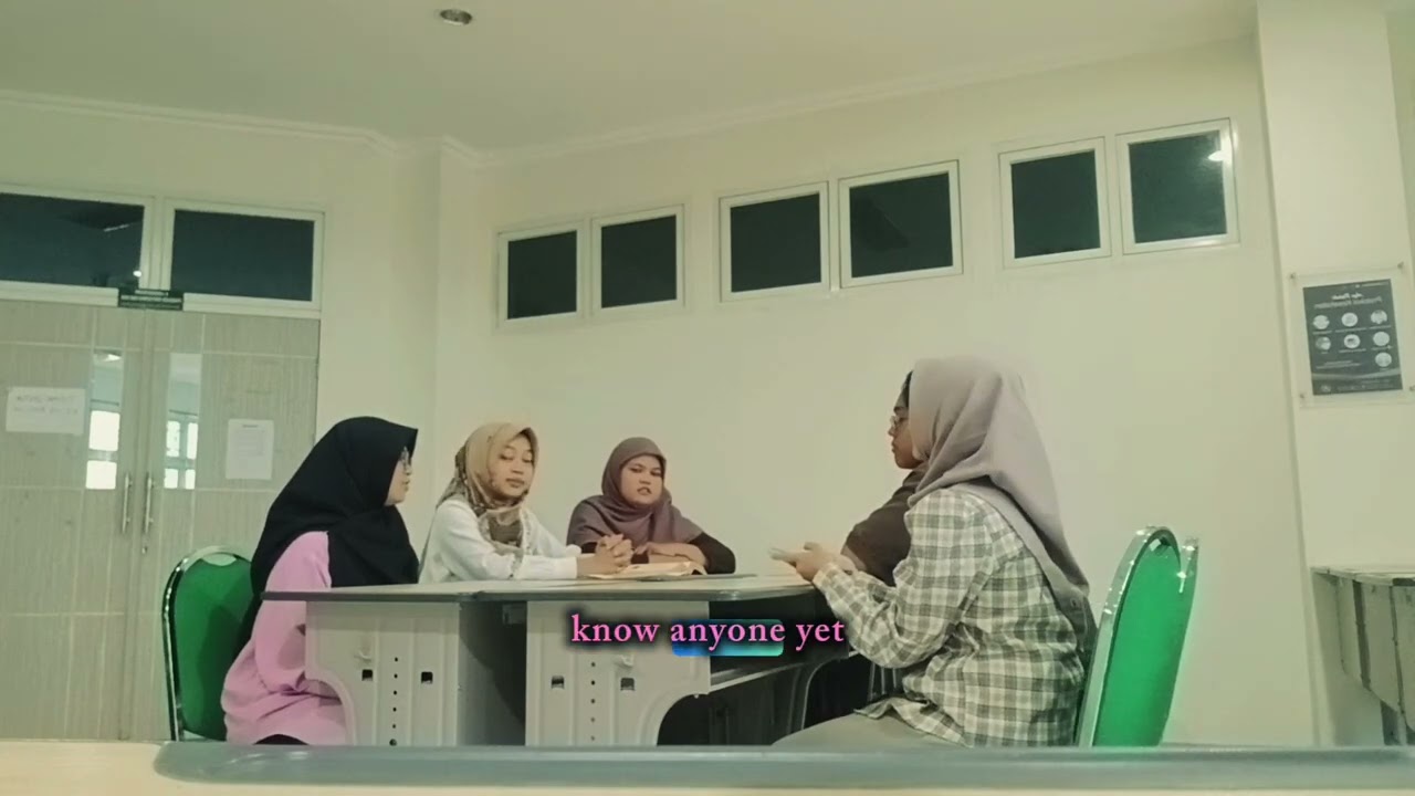 Tugas Bahasa Inggris- First Meeting conversation 💫💭