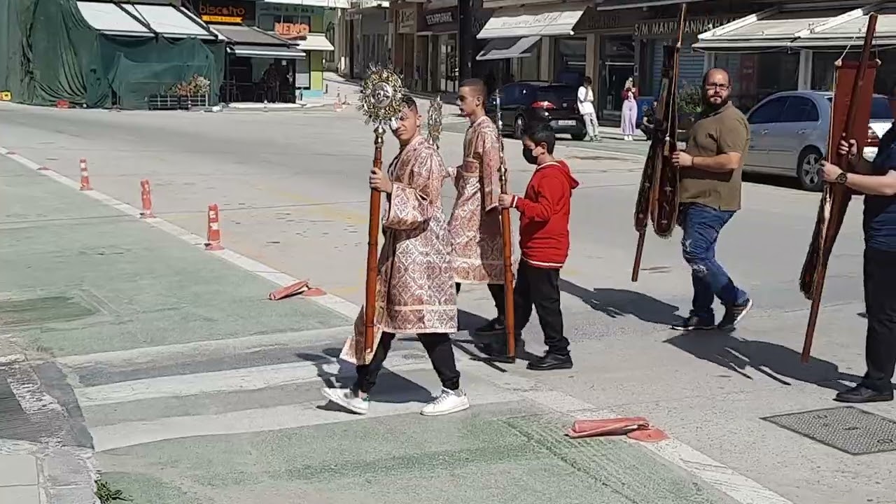 Περιφορά εικόνας Αγίου Γεωργίου στις Μοίρες