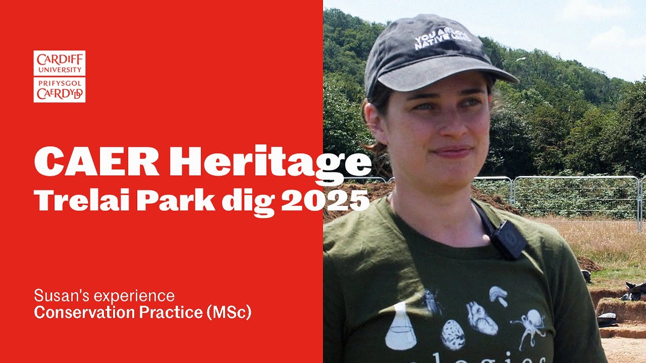 CAER Heritage Project: Susan's experience digging on a Bronze Age site in Trelai Park in Cardiff