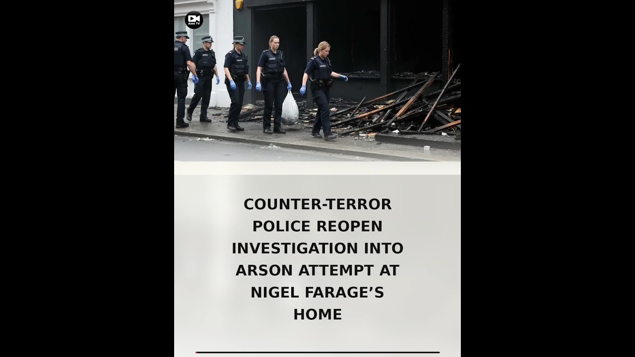 Counter-Terror Police Reopen Investigation into Arson Attempt at Nigel Farage&rsquo;s Home