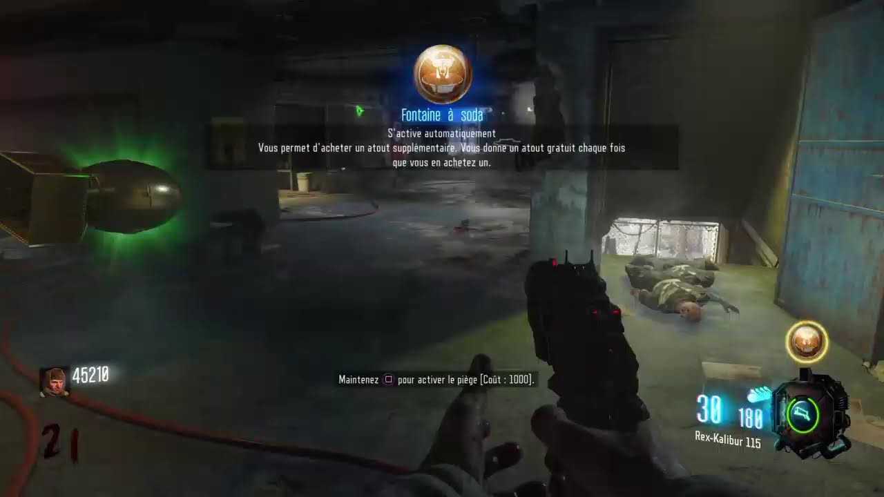 Call Of Duty : Black Ops III - Kino Der Toten - Round 30 - All Gums Speedrun No Commentary