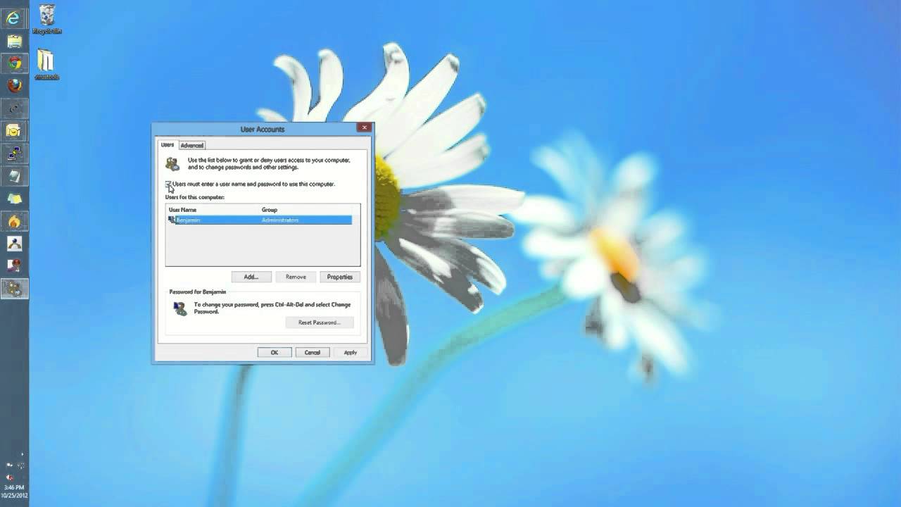 Tech Support: How to set up auto login in Windows 8