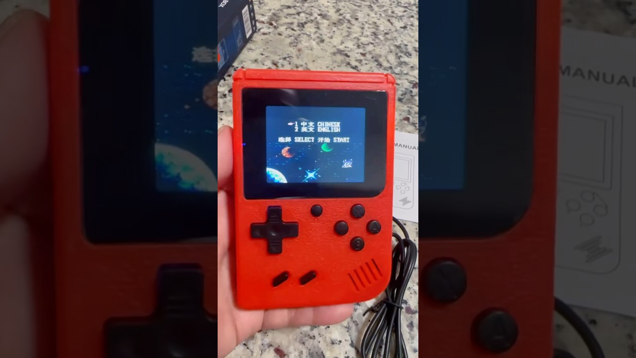 400 in 1 Classic Games Handheld Game Console