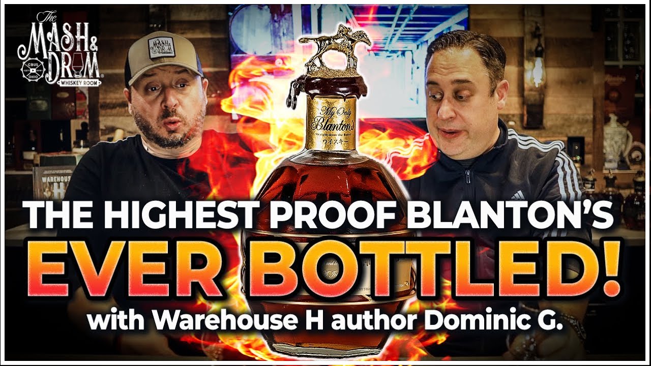 The Highest Proof Buffalo Trace Blanton's EVER Bottled and more with Warehouse H author Dominic G.