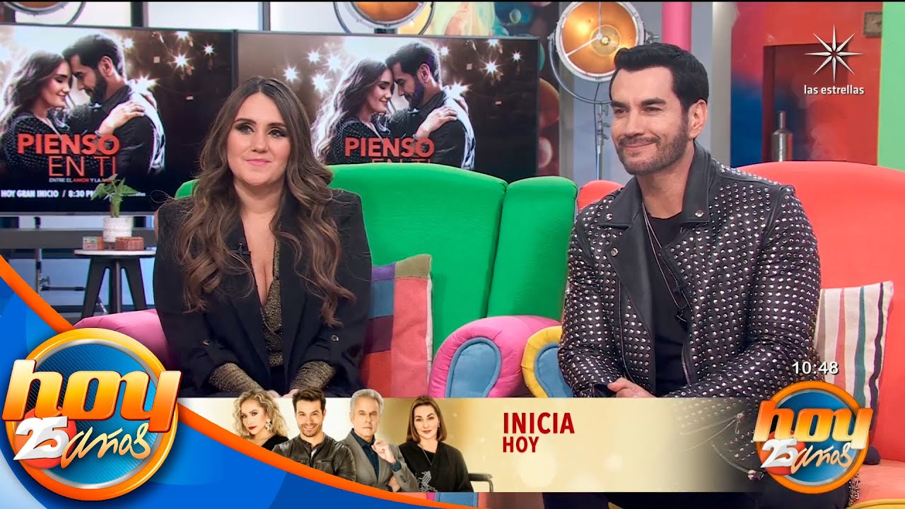 Dulce María y David Zepeda nos invitan a ver el estreno de 