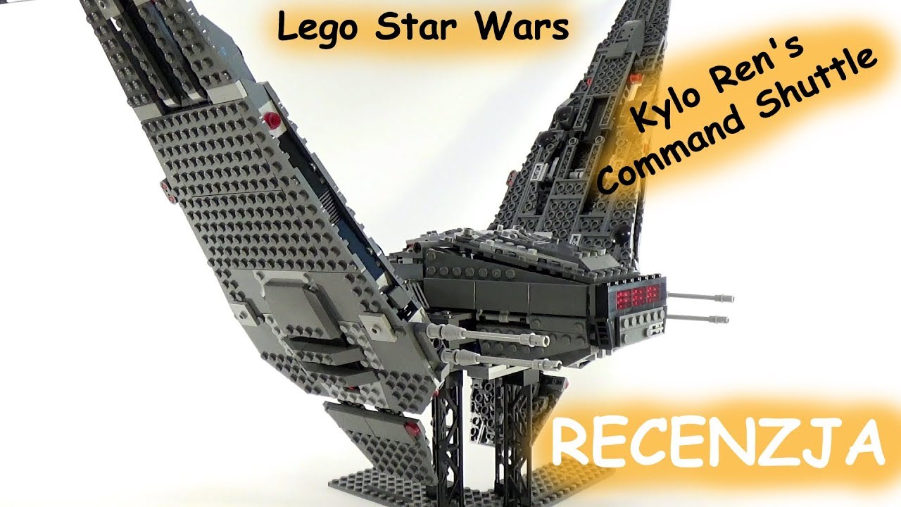 Lego Star Wars - Kylo Ren's Command Shuttle - 75104 - Recenzja [ SPECJALNA NA 1500 WIDZ&Oacute;W ]