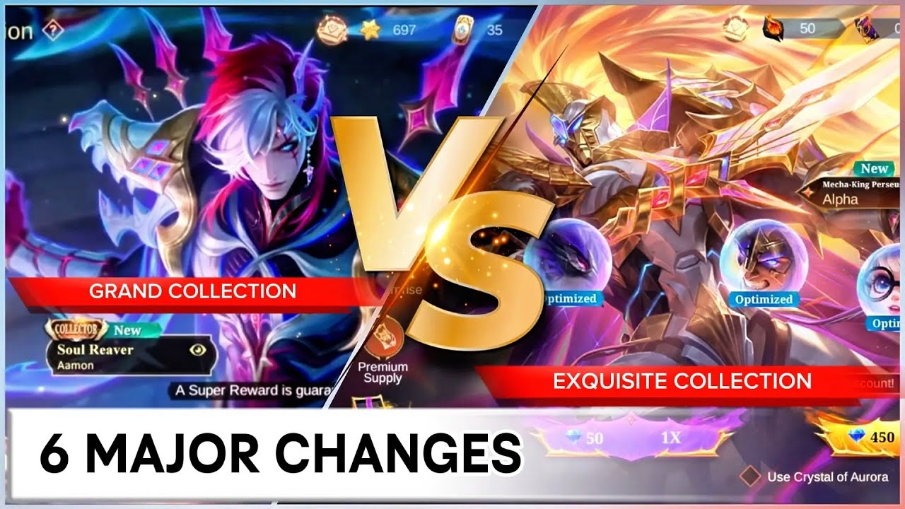 WHICH IS BETTER⁉️GRAND COLLECTION VS EXQUISITE COLLECTION 🤔