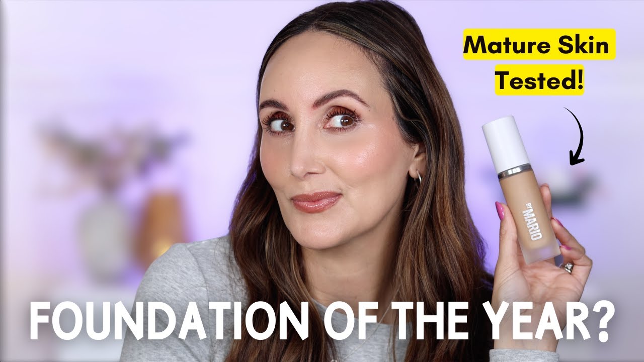 Makeup by Mario SurrealSkin Natural Finish Foundation | Review On Dry Mature Skin!