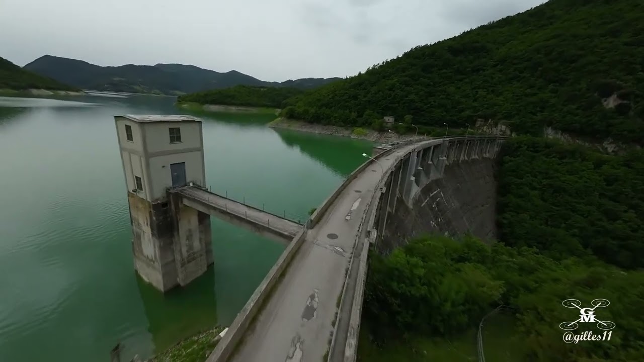 Diga del Turano con DJI Avata