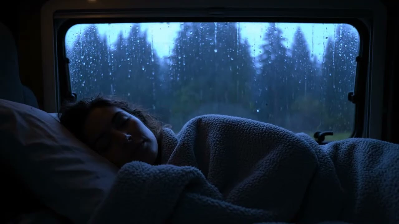 Heavy Rainfall Ambience for Sleeping Soundly