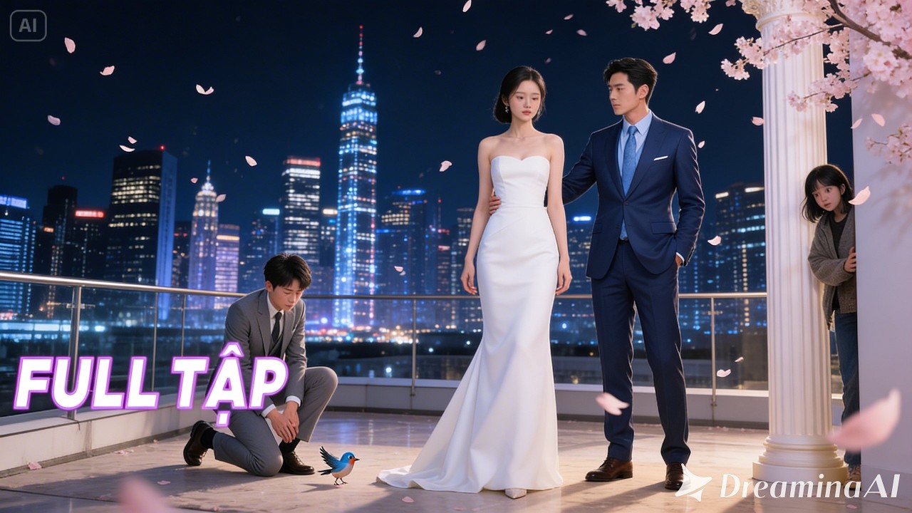 Cô Dâu Quay Lưng Khi Người Đàn Ông Khác Quỳ Gối Trong Tuyệt Vọng