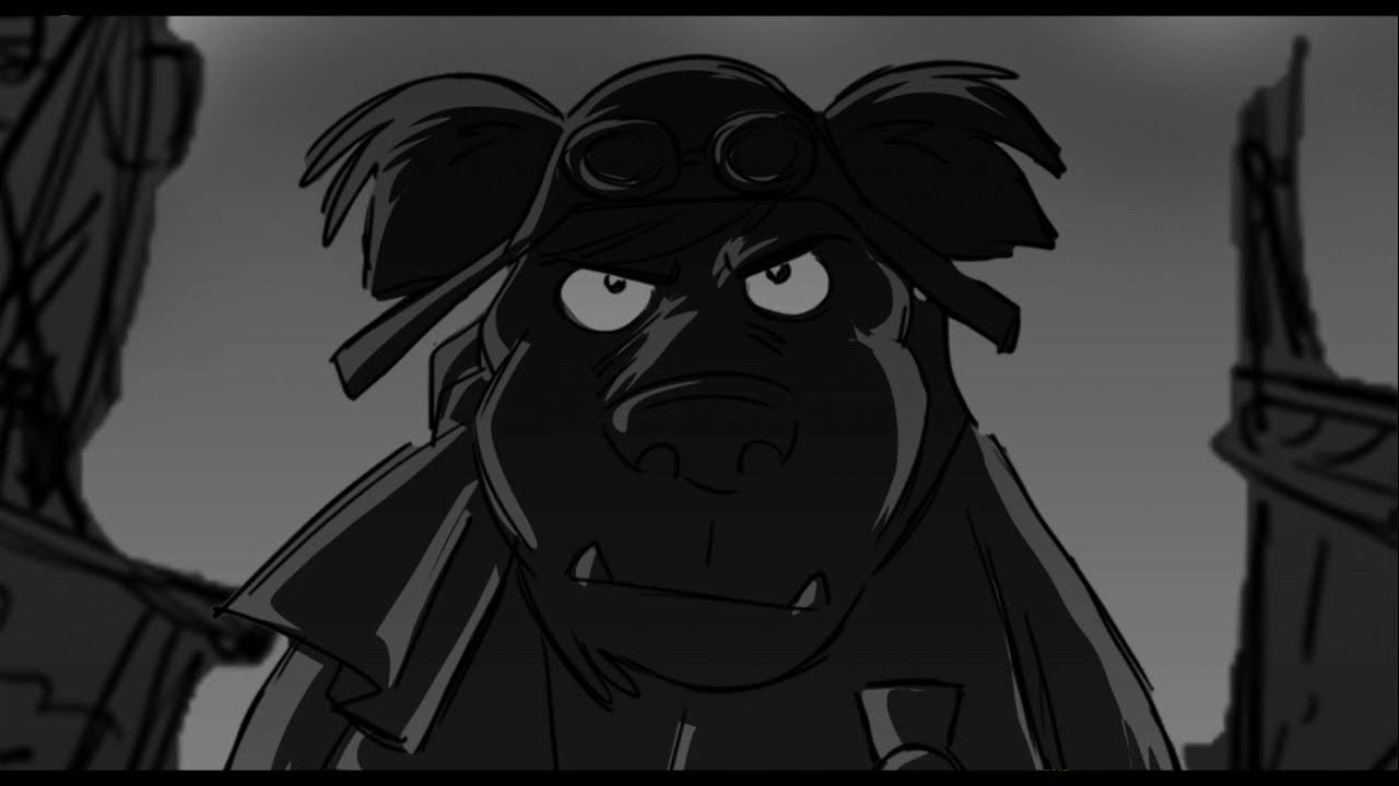 SCOOB! Deleted Scenes: Call me Dick Original Storyboard