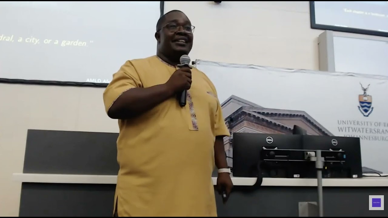 Edzai Zvobwo on Mathematics of Disruption at Wits University - AMLD Africa 2026