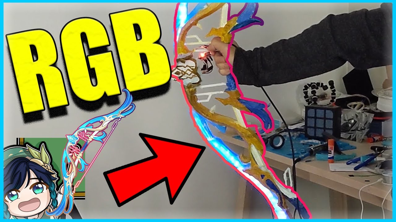 RGB Elegy for the end from Genshin impact (FULL BUILD)