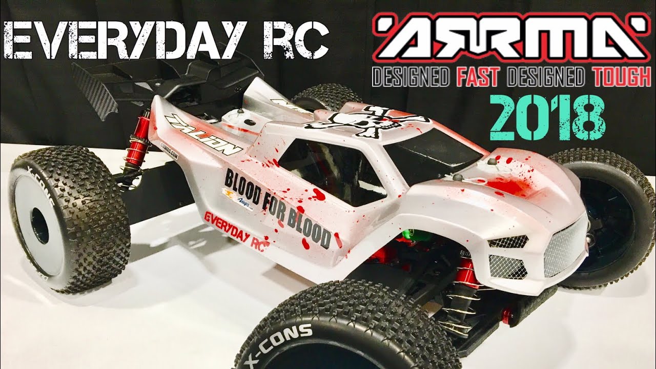 BLOODY ARRMA TALION-FULLY UPGRADED-CUSTOM PAINT
