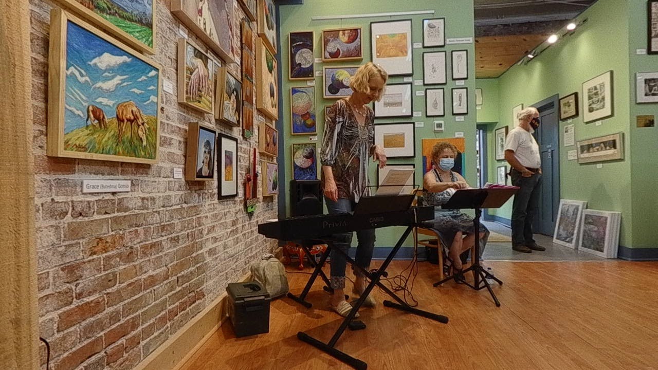 Monika Herzig & Janiece Jaffe - 3rd Saturday Art & Music Series
