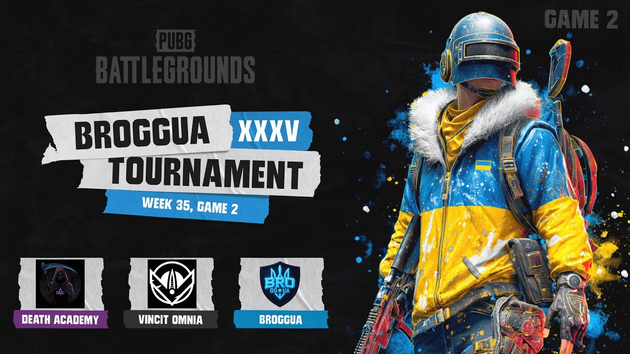 🔥 Турнір BROGGUA XXXV: “Be Happy” | 2 карта Miramar | BrozoraTV & mclay | PUBG Українською