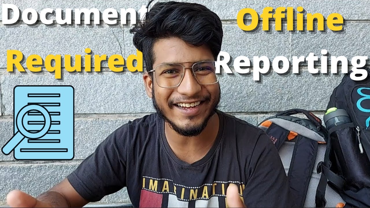 COMEDK 2021 | Documents Required for Offline Reporting at MSRIT