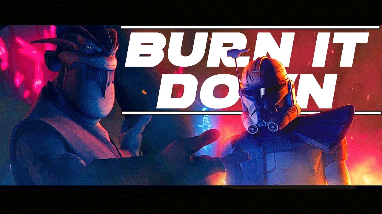 Star Wars AMV [Burn It Down] -Skillet-