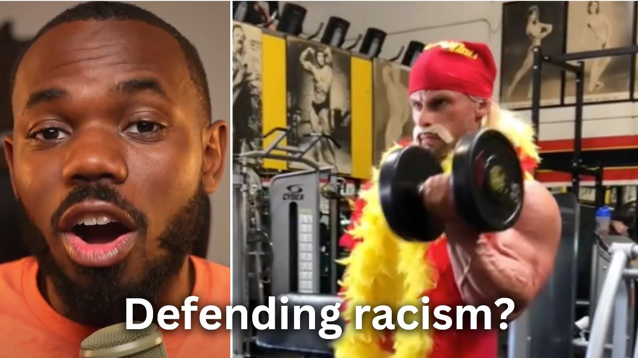 Joey Swoll is getting COOKED for defending Hulk Hogan's past...
