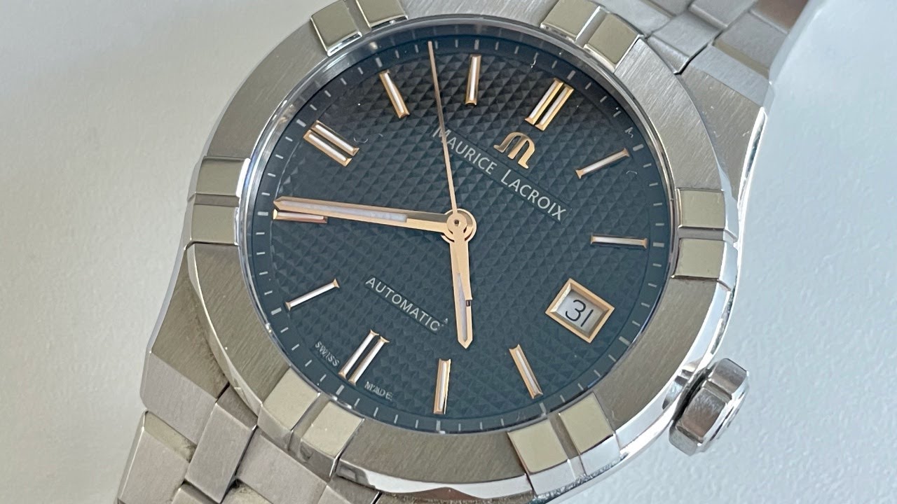 Maurice Lacroix AIKON Automatic 39mm Swiss Automatic Watch AI6007-SS002-230-1 (First Impressions)