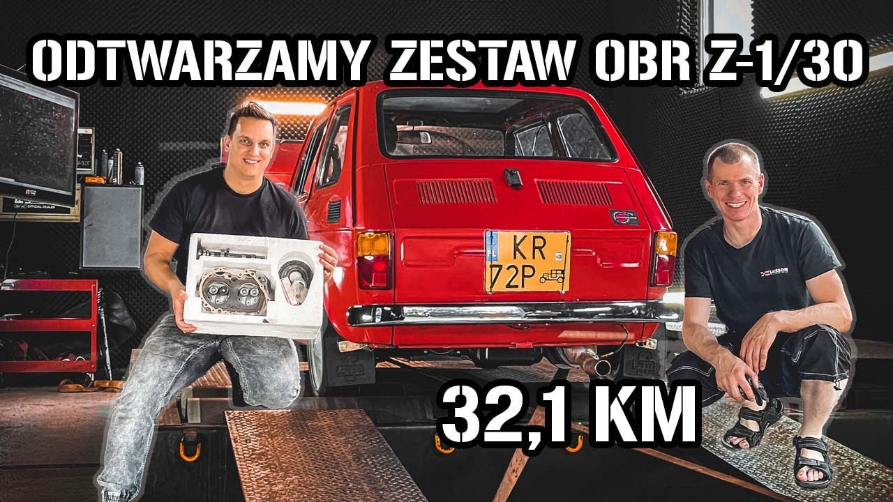 Budujemy 30KM silnik do Fiata 126p na wzór zestawu z OBR Z-1/30