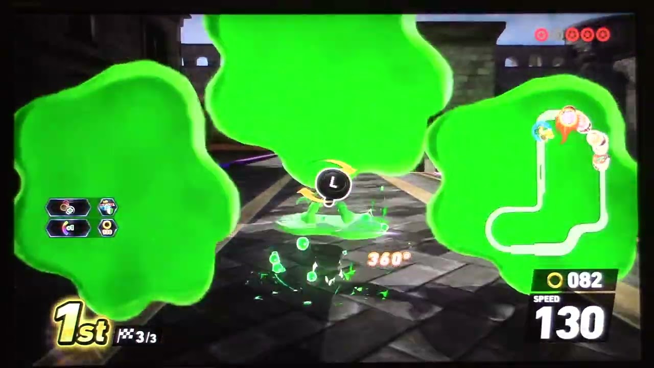 Sonic Racing CrossWorlds Switch Coral Grand Prix Gameplay