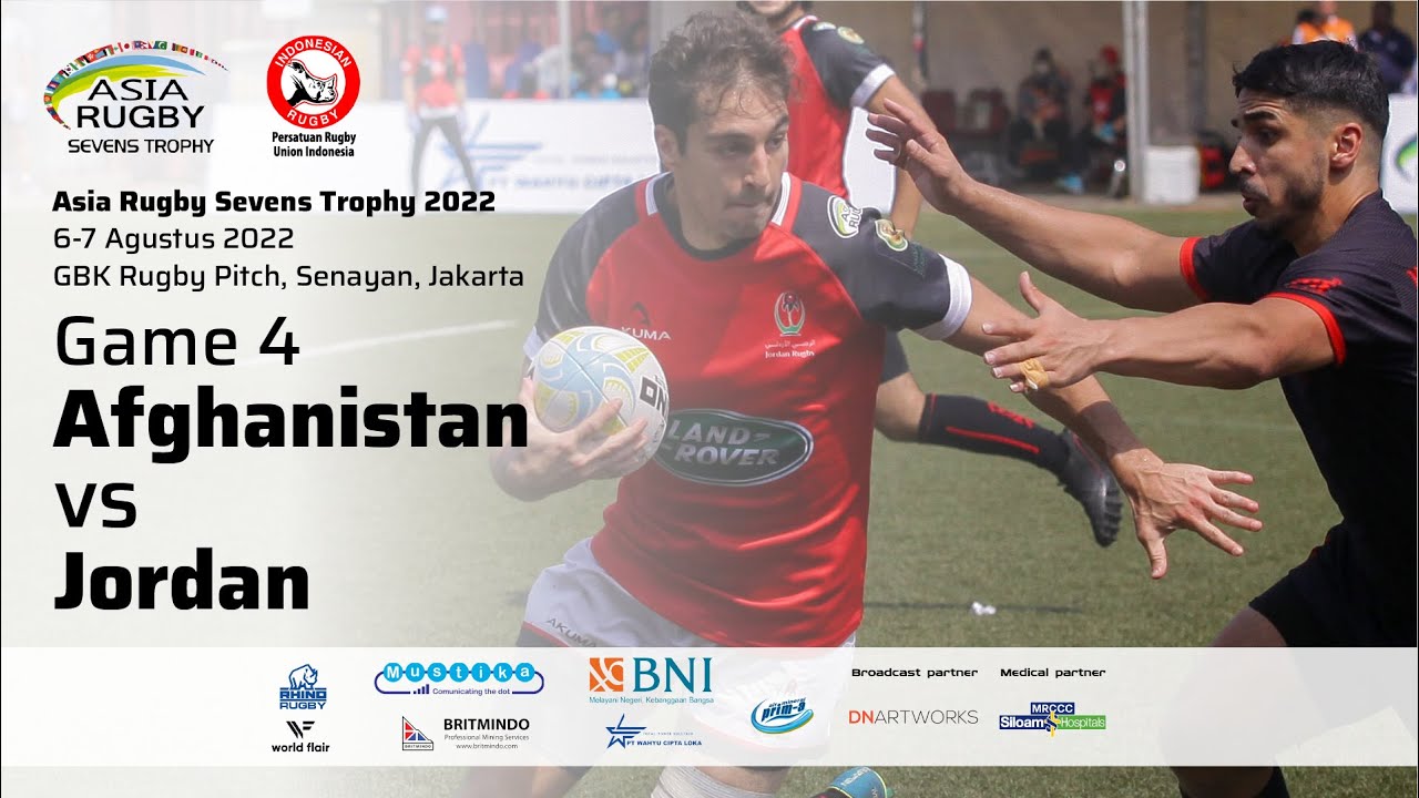 Game 4 Group D Men - Afghanistan vs Jordan (Asia Rugby Sevens Trophy 2022)