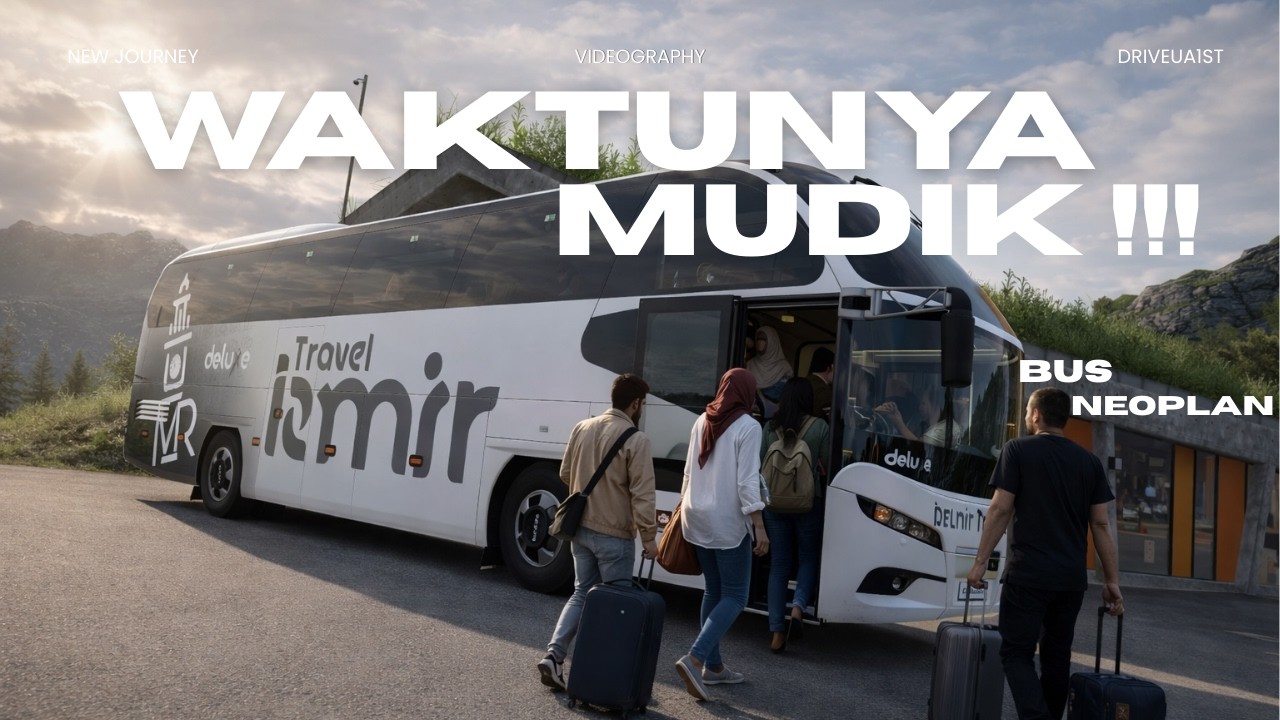 ets 2 : trip pakai bus Neoplan Cityliner | going to mine in sweden