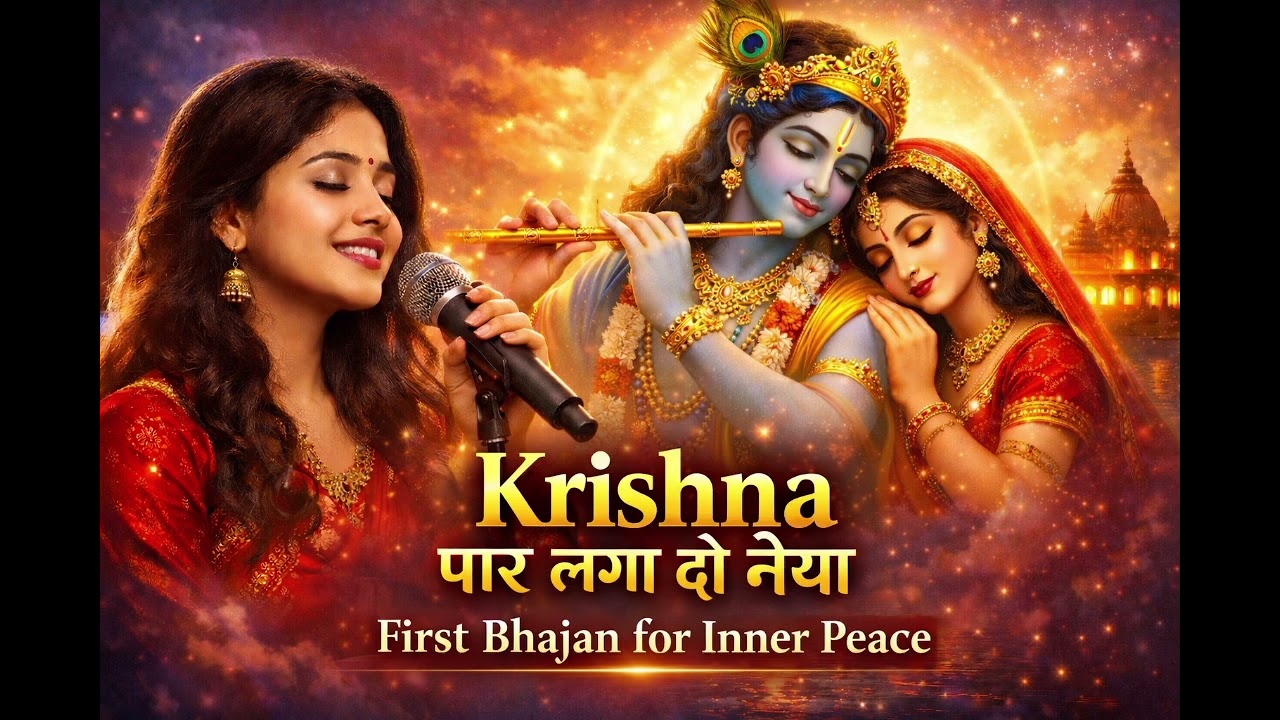 Krishna पार लगा दो नैया | First Bhajan for Inner Peace | Soulful Krishna Bhajan 2026