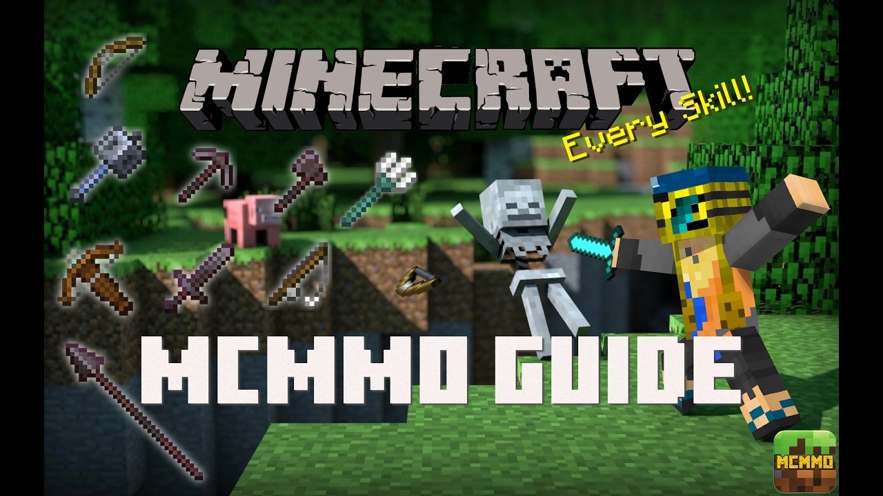 Minecraft | How to Farm Every McMMO Skill