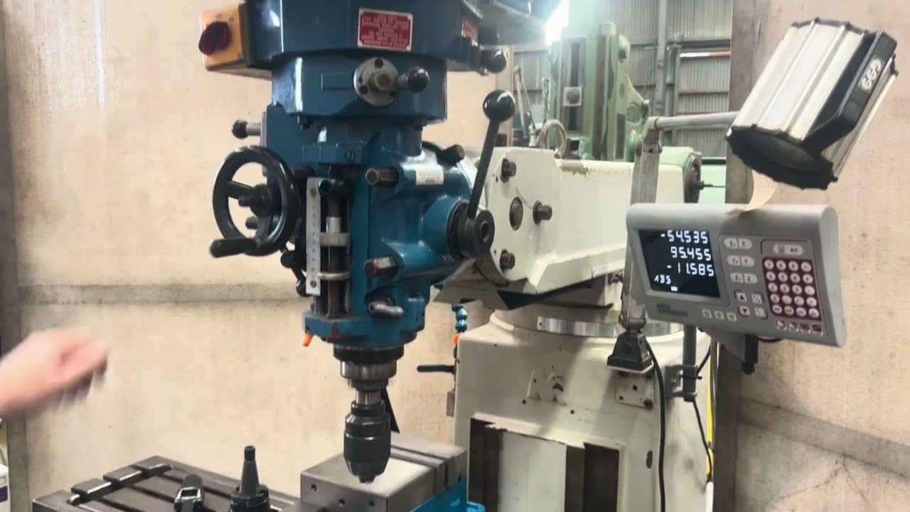 HAFCO Metal Master BM-40V Turret Milling Machine stock 2939