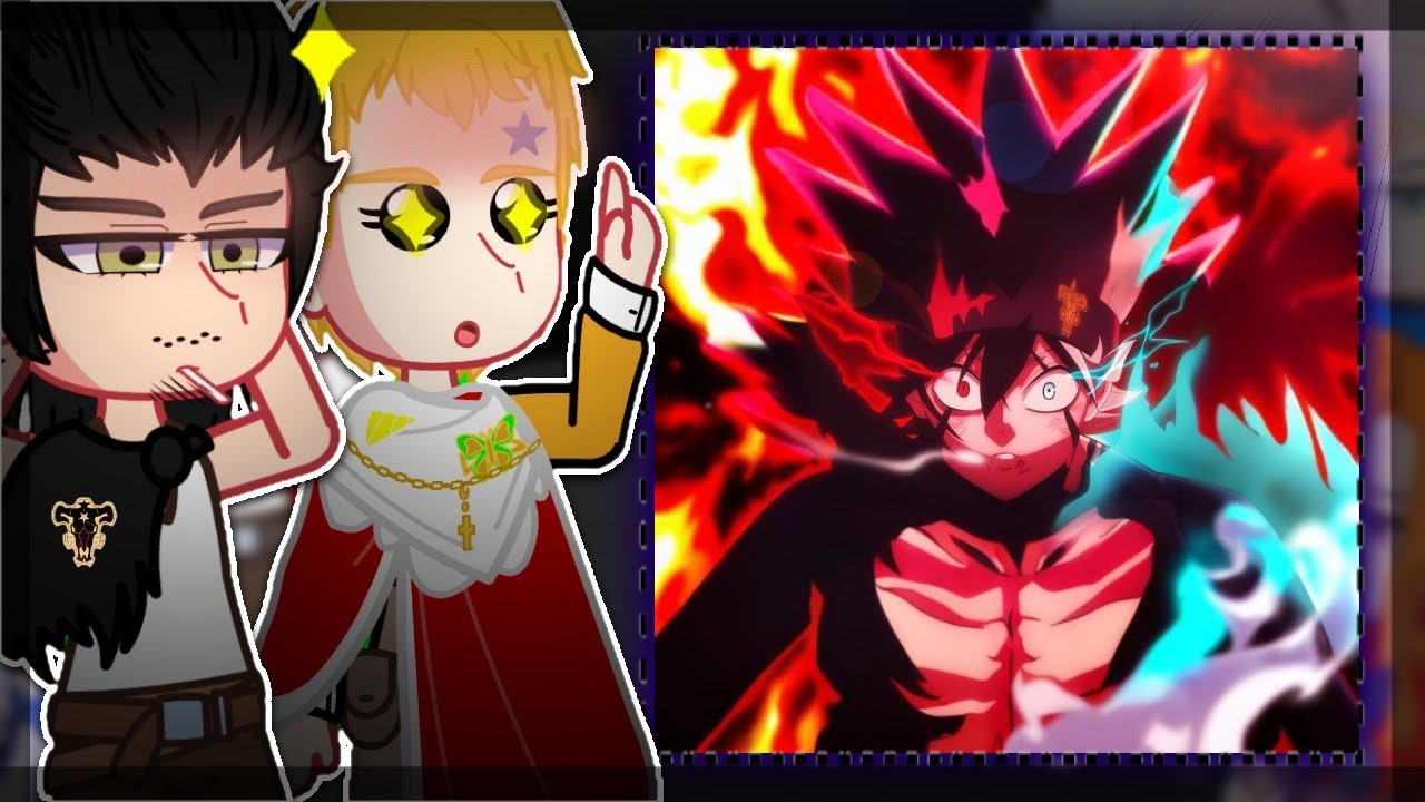 🍀Capitães de Black Clover react ao Asta +Rei mago ||Tik toks|| ||Parte1/??|| 🍀