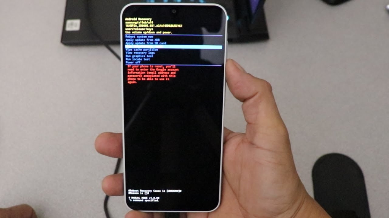 Como Resetear  (formatear)  un Samsung  Galaxy  A16