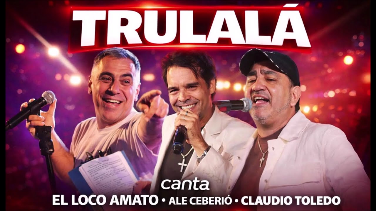 TRULALA En Vivo DEPORTIVO | Cantan El loco AMATO, Claudio TOLEDO y Ale CEBERIO (1 julio 2000)