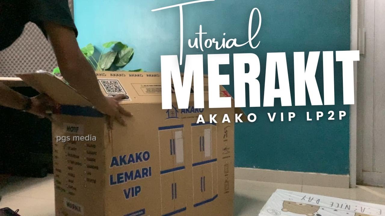 MERAKIT LEMARI AKAKO VIP #pusatgrosirsidoarjo #lemariplastik #lemarimurah