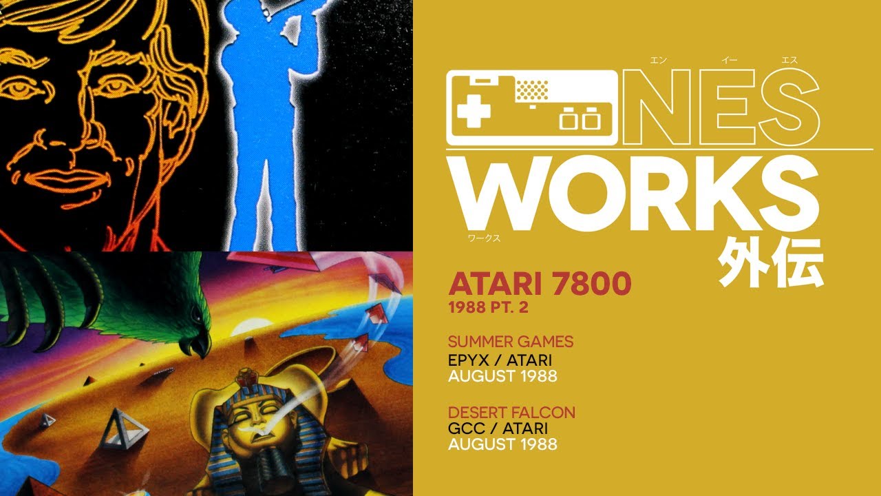 Summer Games & Desert Falcon retrospective: Struggling for the bronze | NES Works Gaiden #024