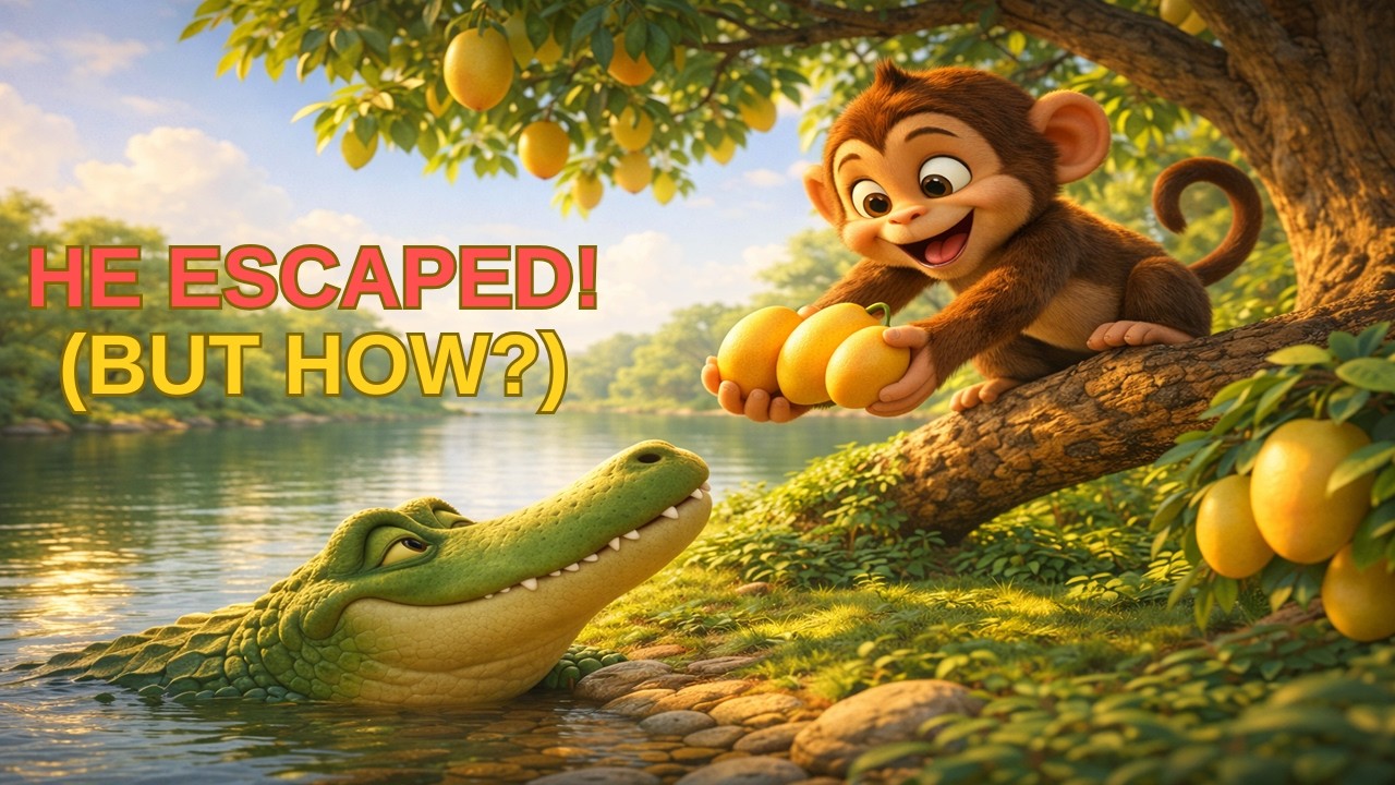 The Ultimate Betrayal: Why the Monkey Left His Heart Behind | Learn English Through Story