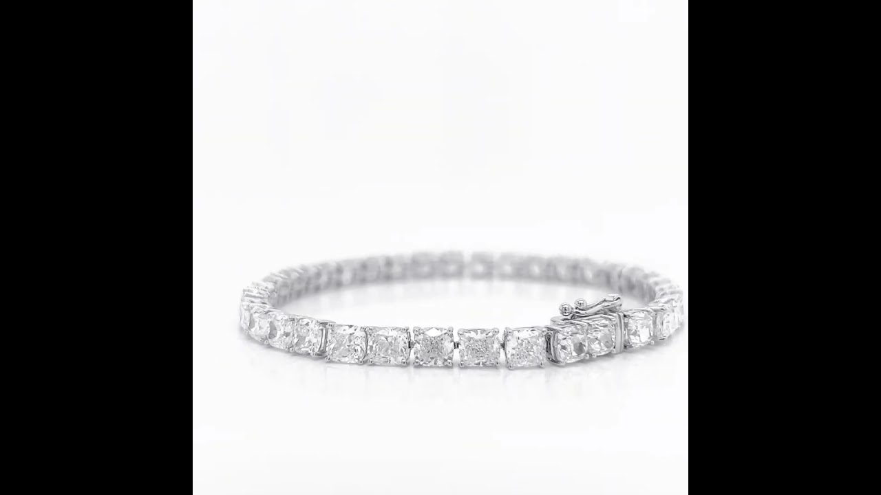 18Kt White Gold Diamond Bracelet