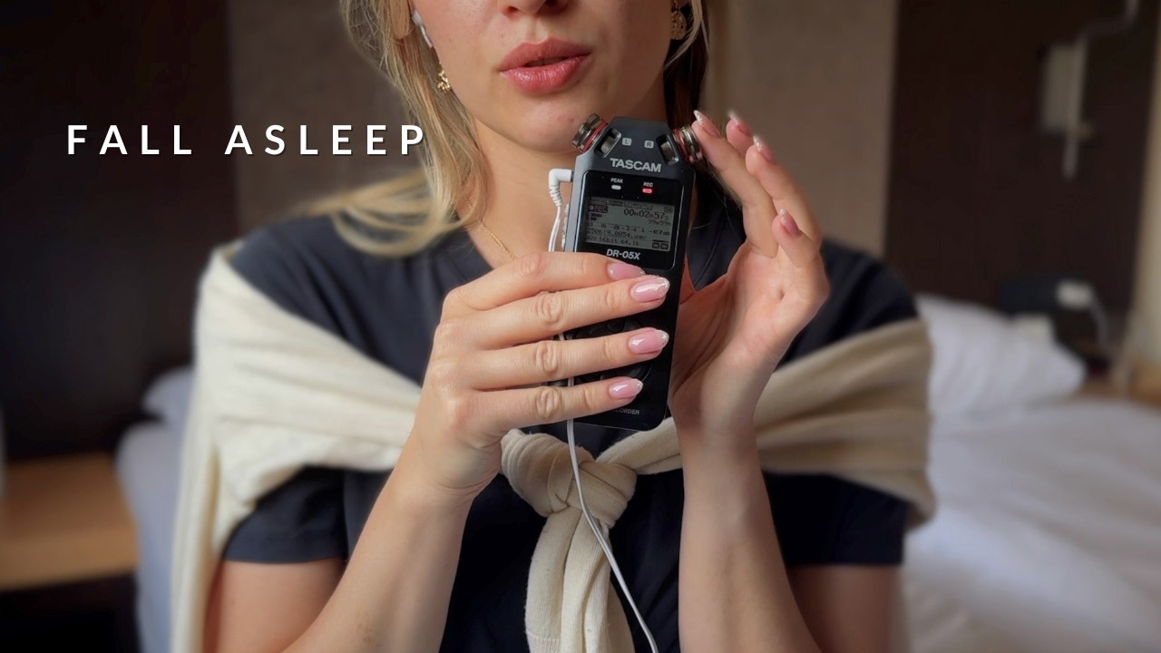 ASMR | Tascam Crispy Triggers and Mouth Sounds 🎙️