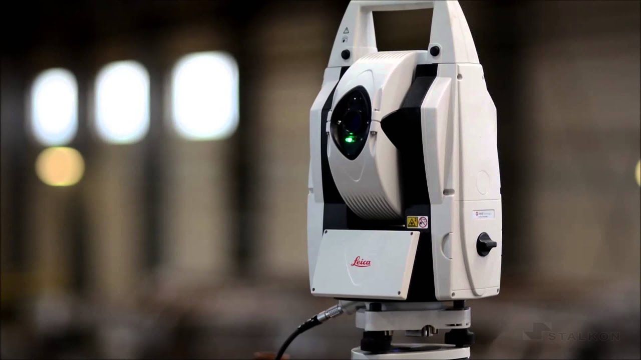 Stalkon determination of the axles for machining by Leica Absolute Tracker AT402